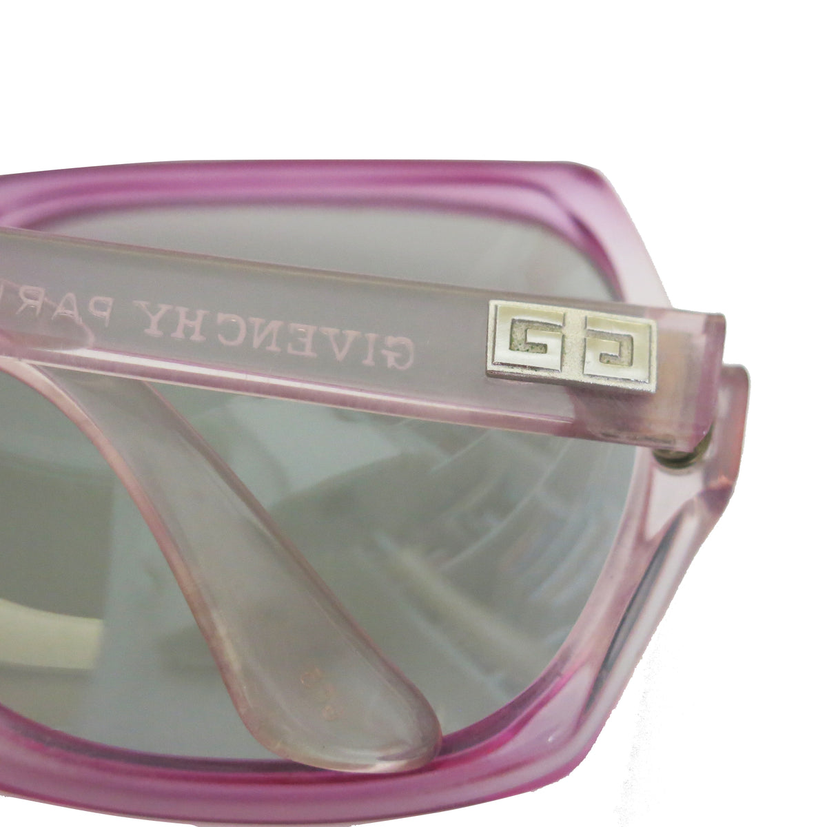 Vintage Givenchy Ingrid Oversized Lilac 1970s Sunglasses ShopCurious