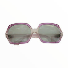 Load image into Gallery viewer, 1970s Vintage Givenchy &quot;Ingrid&quot; Oversized Lilac Sunglasses - ShopCurious
