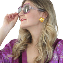 Load image into Gallery viewer, Mystique Kaftan - Violet with Velvet Trim - shopcurious