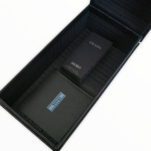 Load image into Gallery viewer, Pre-loved Prada Ornate Collection Black Sunglasses with Jet Crystal Detail in Original Case - ShopCurious