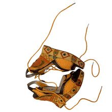 Load image into Gallery viewer, Melong - Preloved Terry de Havilland Crocheted and Embroidered Wedge Sandals - shopcurious