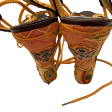 Load image into Gallery viewer, Melong - Preloved Terry de Havilland Crocheted and Embroidered Wedge Sandals - shopcurious