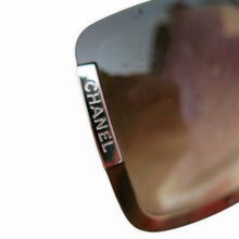Load image into Gallery viewer, Pre-loved Chanel Oversized Wrap Around Sunglasses with Cream Quilted Arm and Original Case - ShopCurious