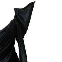 Load image into Gallery viewer, Pre-loved Vivienne Westwood Red Label Draped Black Jersey Corset Dress - shopcurious