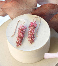 Load image into Gallery viewer, Wisteria Pink Tourmaline Drop Earrings - shopcurious