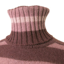 Load image into Gallery viewer, 1960s Biba Striped Wool Jumper – Plum - ShopCurious