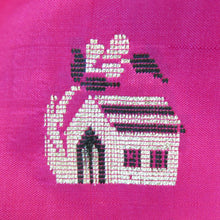 Load image into Gallery viewer, One Size Cerise Silk Chemise - shopcurious