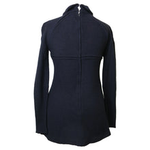 Load image into Gallery viewer, 1960s Biba Black Wool Crêpe Mini Dress - ShopCurious