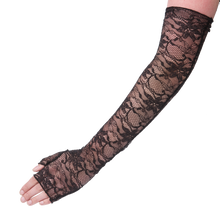 Load image into Gallery viewer, Serena - Fingerless Lace Opera Glove - shopcurious