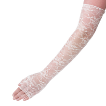 Load image into Gallery viewer, Serena - Fingerless Lace Opera Glove - shopcurious