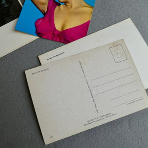 Vintage Marilyn Monroe Santoro Graphic London 1980s Postcards - Hollywood Memorabilia - shopcurious