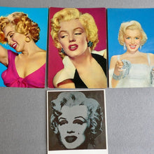 Load image into Gallery viewer, Vintage Marilyn Monroe Santoro Graphic London 1980s Postcards - Hollywood Memorabilia - shopcurious