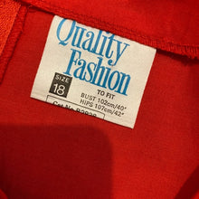 Load image into Gallery viewer, 1970s Red Cotton Boho Maxi Dress - ShopCurious