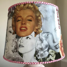 Load image into Gallery viewer, Marilyn Monroe Themed Lamp and Lampshade - shopcurious