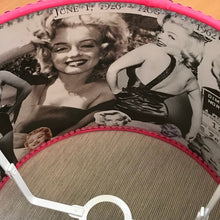 Load image into Gallery viewer, Marilyn Monroe Themed Lamp and Lampshade - shopcurious