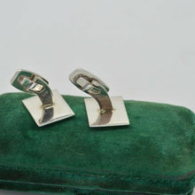 Load image into Gallery viewer, Vintage Sterling Silver Art Deco Cufflinks - ShopCurious
