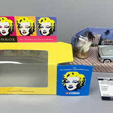 Load image into Gallery viewer, Marilyn Monroe '55 T-Bird by Corgi No. 39902 -1955 Ford Thunderbird from The Seven Year Itch Figurine MIB 1/32 Scale Diecast Car - shopcurious