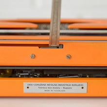 Load image into Gallery viewer, Vintage Orange Mid-Century Modern Style Working Typewriter - shopcurious
