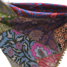 Load image into Gallery viewer, One Vintage Patchwork Silk Kaftan - shopcurious