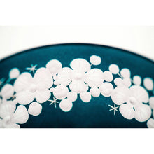 Load image into Gallery viewer, Cristobelle Champagne Saucer Pair - Peacock Blue - shopcurious