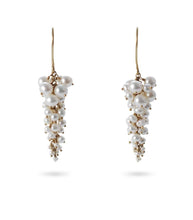 Load image into Gallery viewer, Pearl Wisteria Earrings - shopcurious
