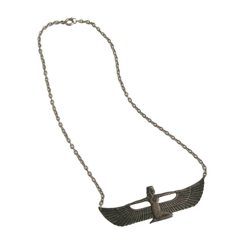 Vintage Biba Egyptian Goddess Necklace - ShopCurious