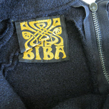 Load image into Gallery viewer, 1960s Biba Black Wool Crêpe Mini Dress - ShopCurious
