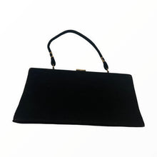 Load image into Gallery viewer, Hand Painted, Beaded and Gilded 1950s Caron Bag - ShopCurious
