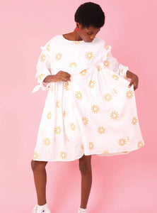 Kingston Dress with Sun Embroidery by LF Markey - ShopCurious