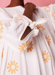 Kingston Dress with Sun Embroidery by LF Markey - ShopCurious