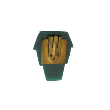 Load image into Gallery viewer, 1960s Biba Shoe Clip – Green - ShopCurious
