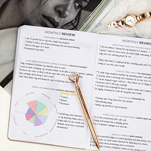 Clever Fox Planner Premium Edition Personal Organizer - 1 Year, Rose Gold (Weekly) - shopcurious