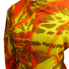 Load image into Gallery viewer, Multi-way 1960s Tropical Print Barkcloth Dress - ShopCurious
