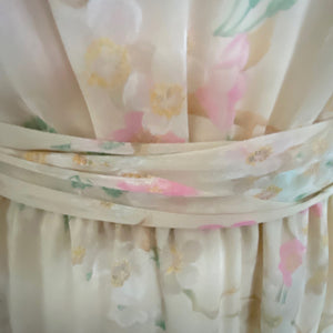A J Bari floral organza dress - ShopCurious