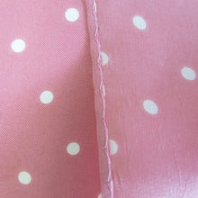 Load image into Gallery viewer, 1960s Biba Polka Dot Silk Square – Dusky Pink - ShopCurious

