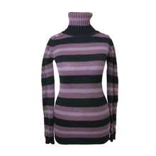 Load image into Gallery viewer, 1960s Biba Striped Wool Lilac Jumper - ShopCurious
