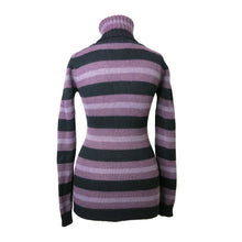 Load image into Gallery viewer, 1960s Biba Striped Wool Jumper – Lilac - ShopCurious
