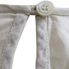 Load image into Gallery viewer, Embroidered Cream Cotton Dress with Tie Belt - ShopCurious
