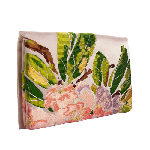 Kawaii Cute: Upcycled Obi Envelope Clutch/Shoulder Bag - ShopCurious