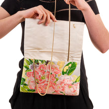Load image into Gallery viewer, Kawaii Cute: Upcycled Obi Envelope Clutch/Shoulder Bag - ShopCurious
