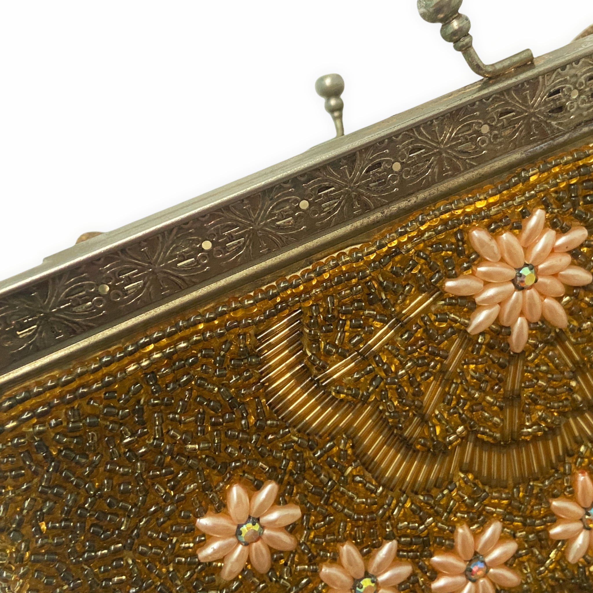 Dark gold clutch online