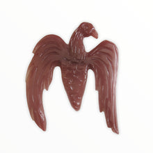 Load image into Gallery viewer, 1960s Biba Brown Resin Eagle Brooch - ShopCurious
