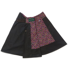 Load image into Gallery viewer, Floral Days: Hand-Tailored Wax Cotton Riding Skirt - ShopCurious
