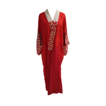 Load image into Gallery viewer, Golden Flower Vintage Kimono - ShopCurious
