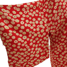 Load image into Gallery viewer, Golden Flower Vintage Kimono - ShopCurious
