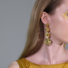 Load image into Gallery viewer, Gradient FOLD Disc Earrings - ShopCurious
