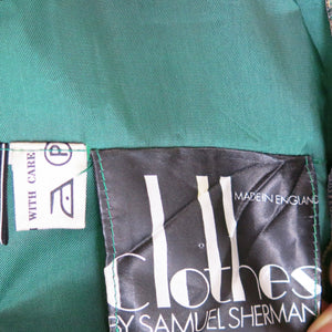 Clothes by Samuel Sherman Vintage 1970s Angel Sleeve Maxi Dress - ShopCurious
