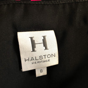 Halston Silk and Sequin Heart Dress - ShopCurious