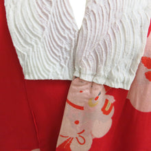 Load image into Gallery viewer, Happy Baby Red Vintage Kimono - ShopCurious
