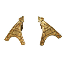 Load image into Gallery viewer, Eiffel Tower Earrings – Vintage YSL - shopcurious
